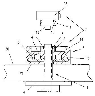 A single figure which represents the drawing illustrating the invention.